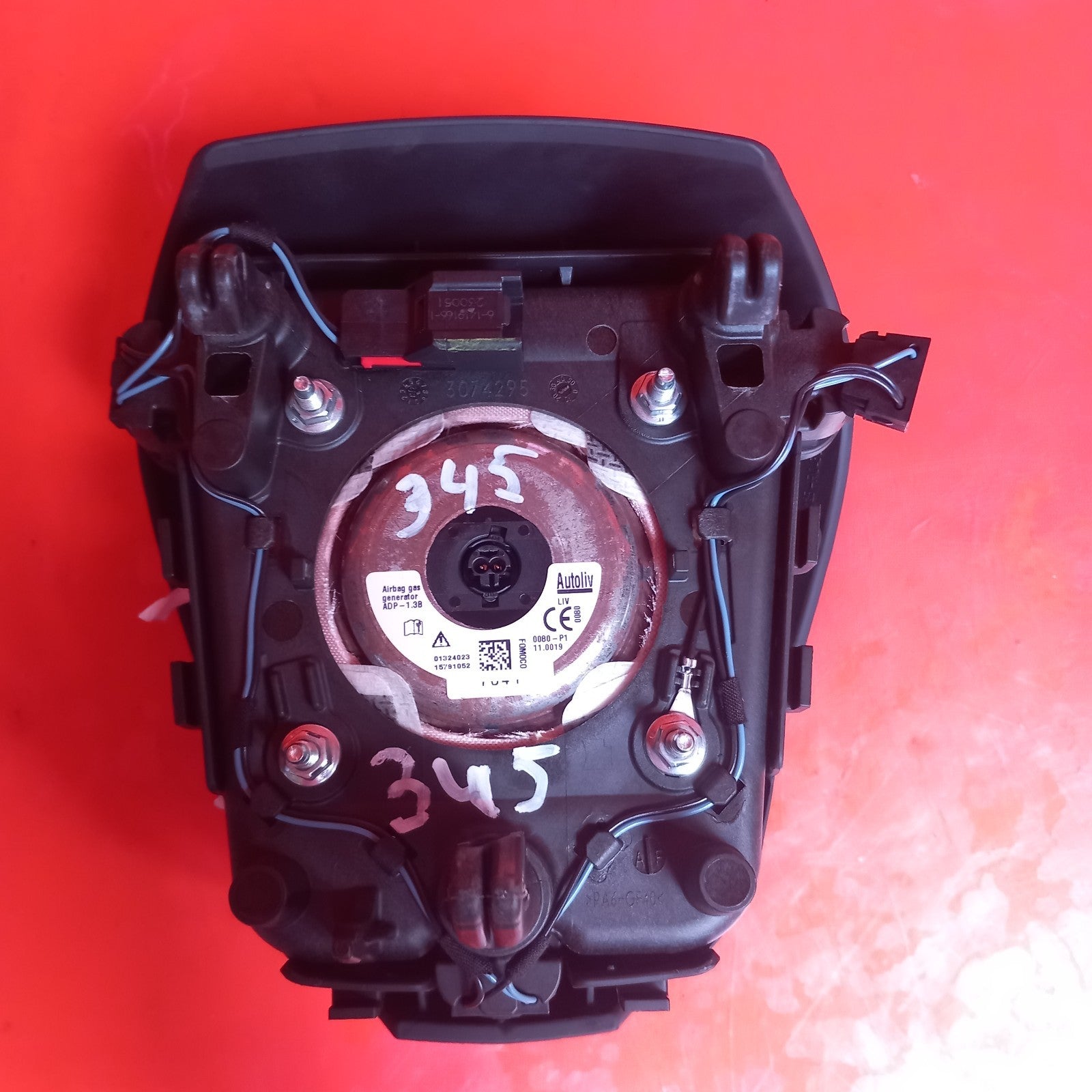 2019 Ford Galaxy MK3 Zetec Steering Wheel Abag GM23-R043B13-CC Warranty A345 - Image 8