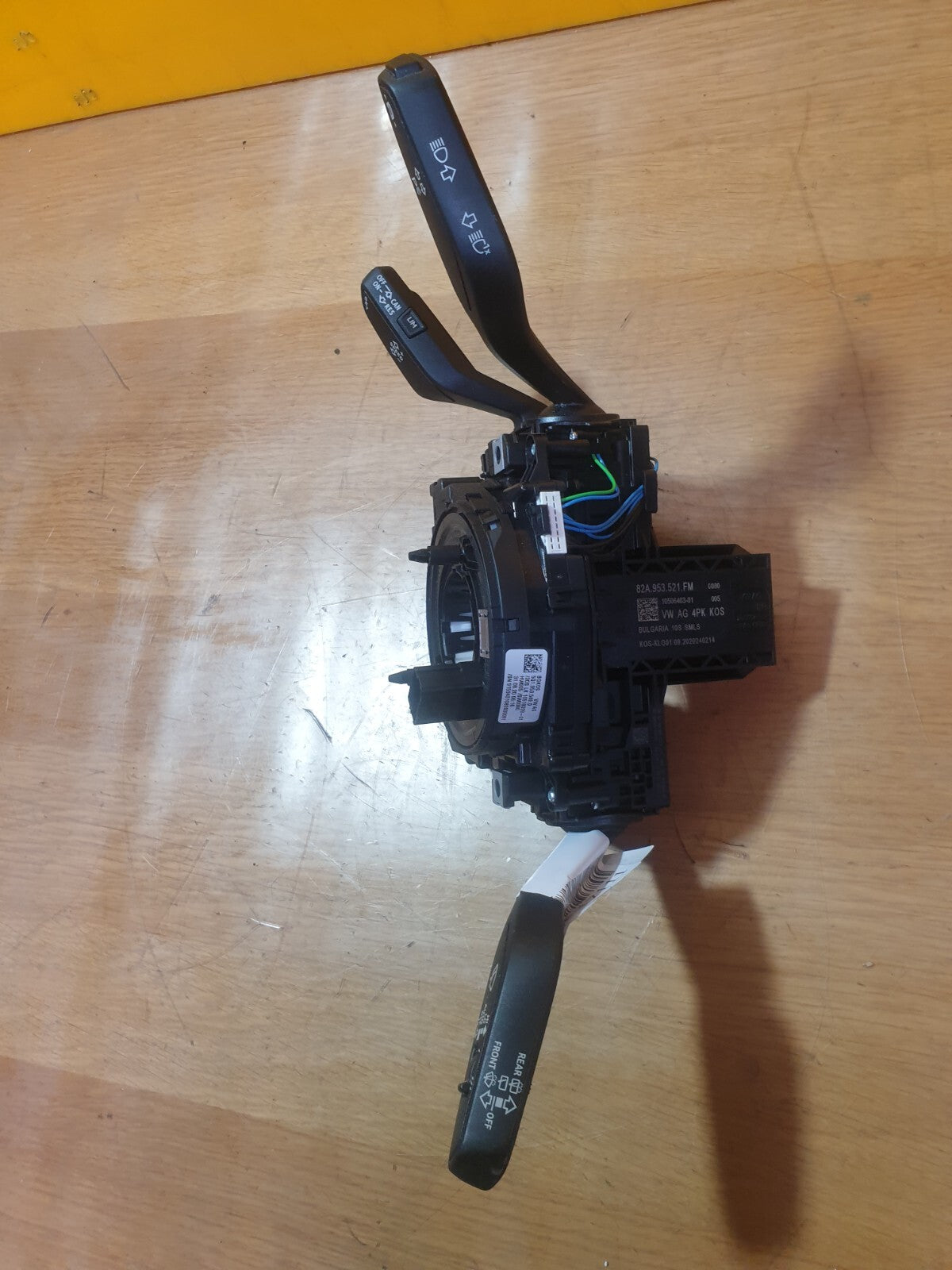 ✅2020 AUDI Q3 S LINE 1.5P WIPER INDICATOR STALK SQUIB SLIP RING 82A953521FM - Image 11