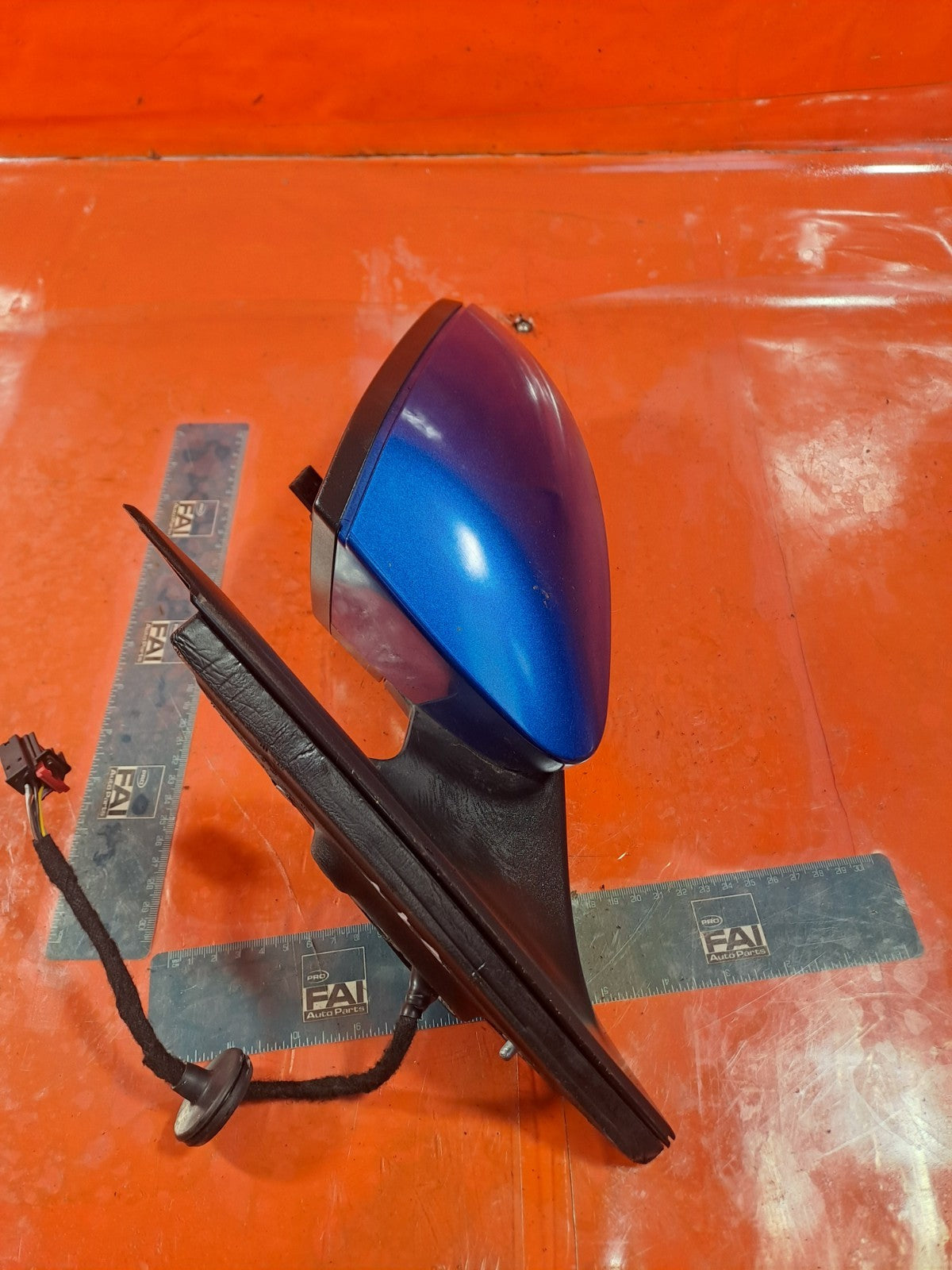 ✅SKODA KAMIQ Se 1.5 PETROL 2024 FRONT LEFT WING MIRROR BLUE 658857407K Warranty - Image 4