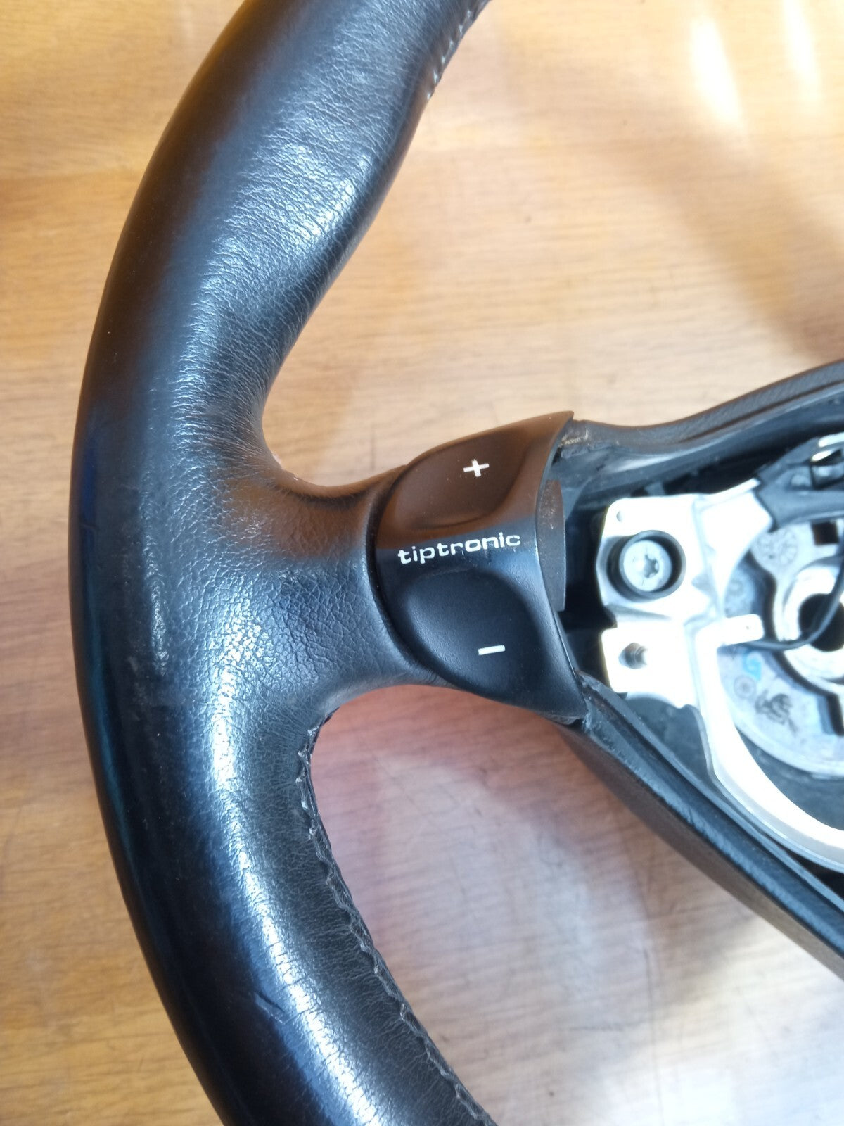 ✅PORSCHE BOXSTER 986 2.7 PETROL 2002 LEATHER STEERING WHEEL 99634780464 Warranty - Image 12