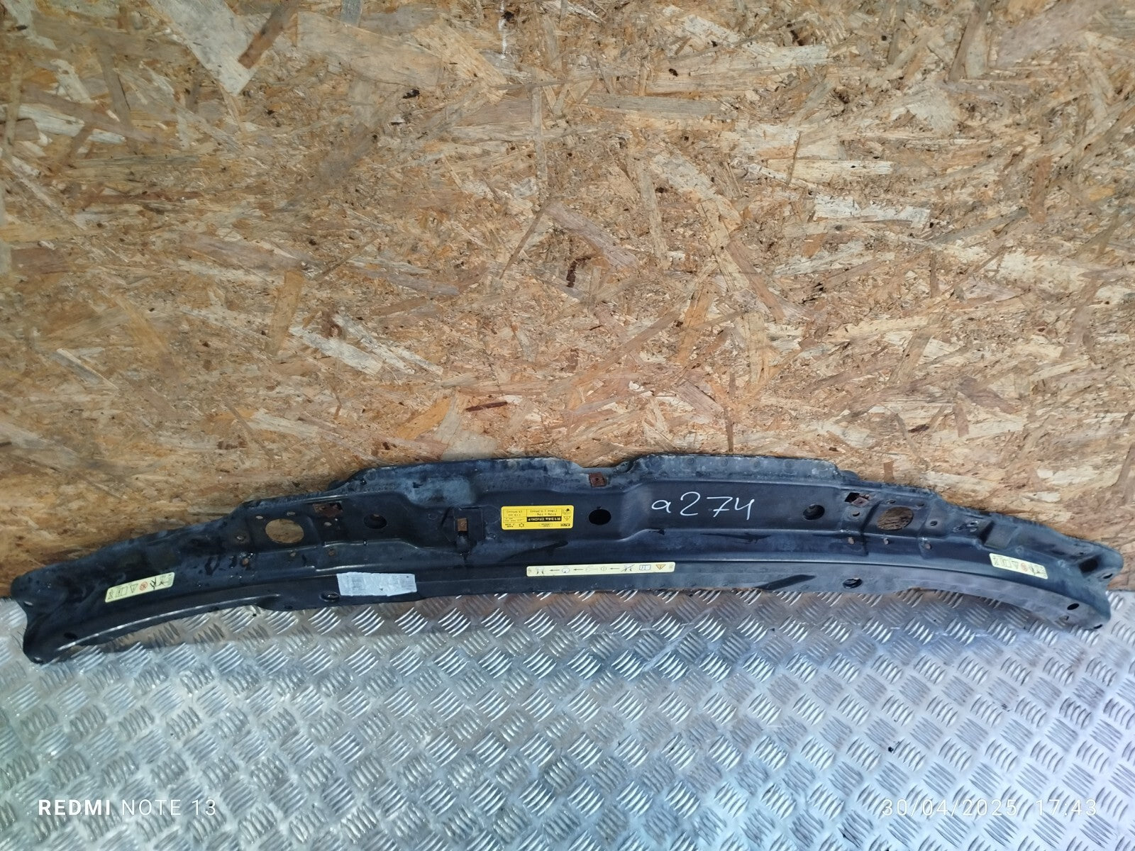 ✅RANGE ROVER VOGUE L322 4.4 PETROL 2005 FRONT SLAM PANEL XAB000011 A274 - Image 3
