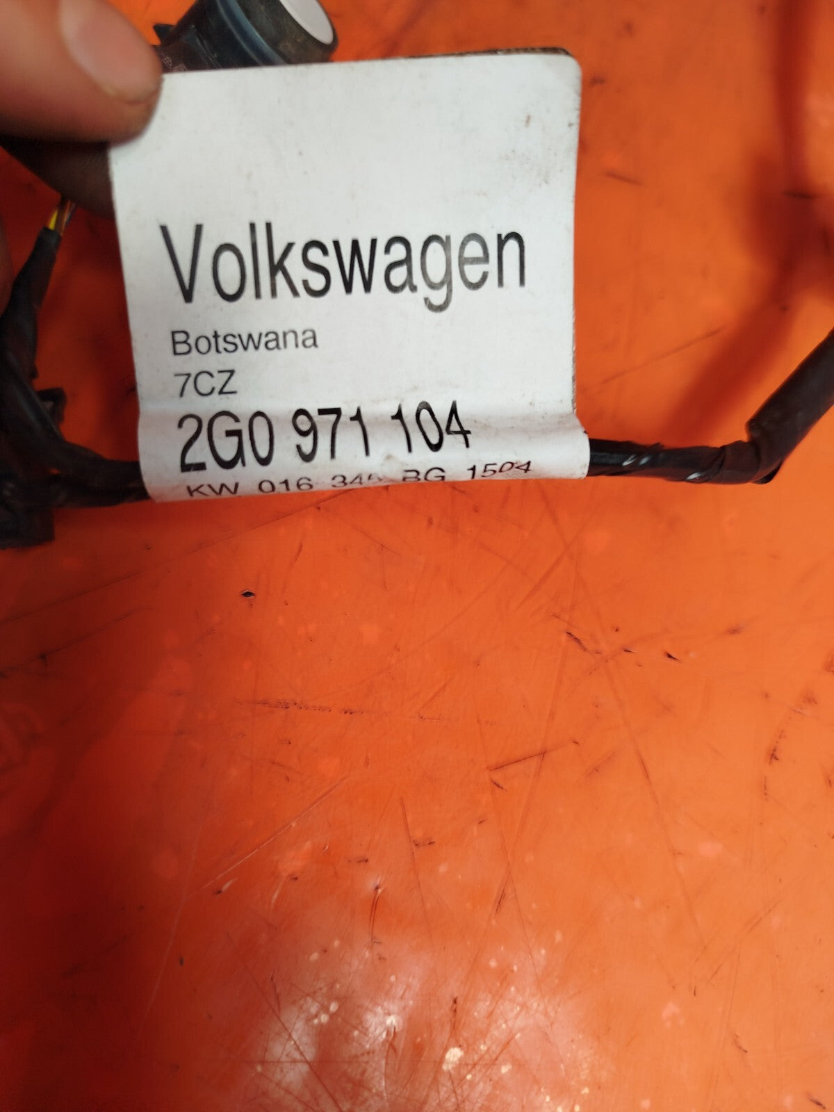 ✅2021 VW POLO MATCH 1.0P REAR BUMPER WIRING & SENSORS 2G0971104 + WARRANTY A214 - Image 10