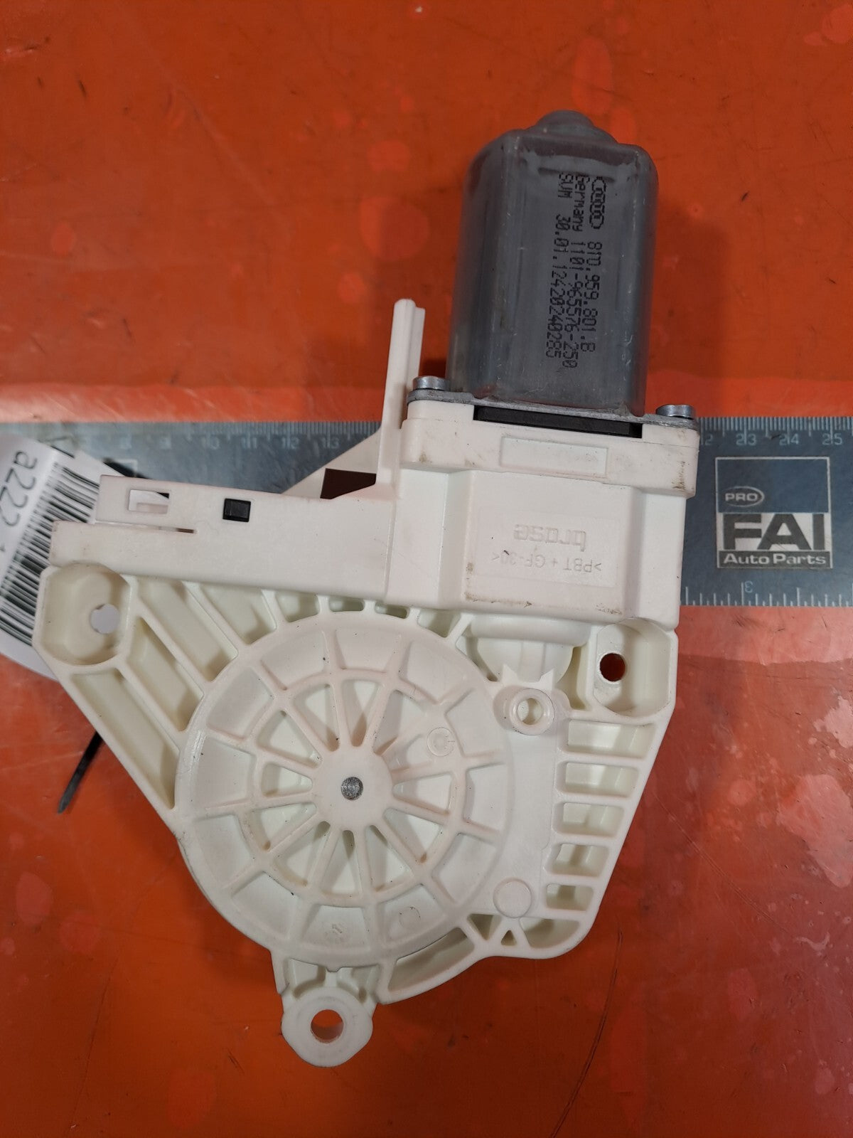 ✅2012 AUDI A5 1.8P FRONT LEFT WINDOW REGULATOR MOTOR 8T0959801B + WARRANTY A222 - Image 6