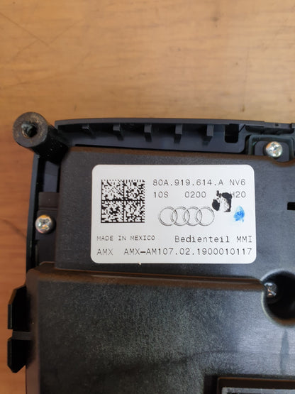 ✅2019 AUDI Q5 FY 2.0TDI MMI MULTIMEDIA CONTROL SWITCH PANEL 80A919614A +WARRANTY - Image 9