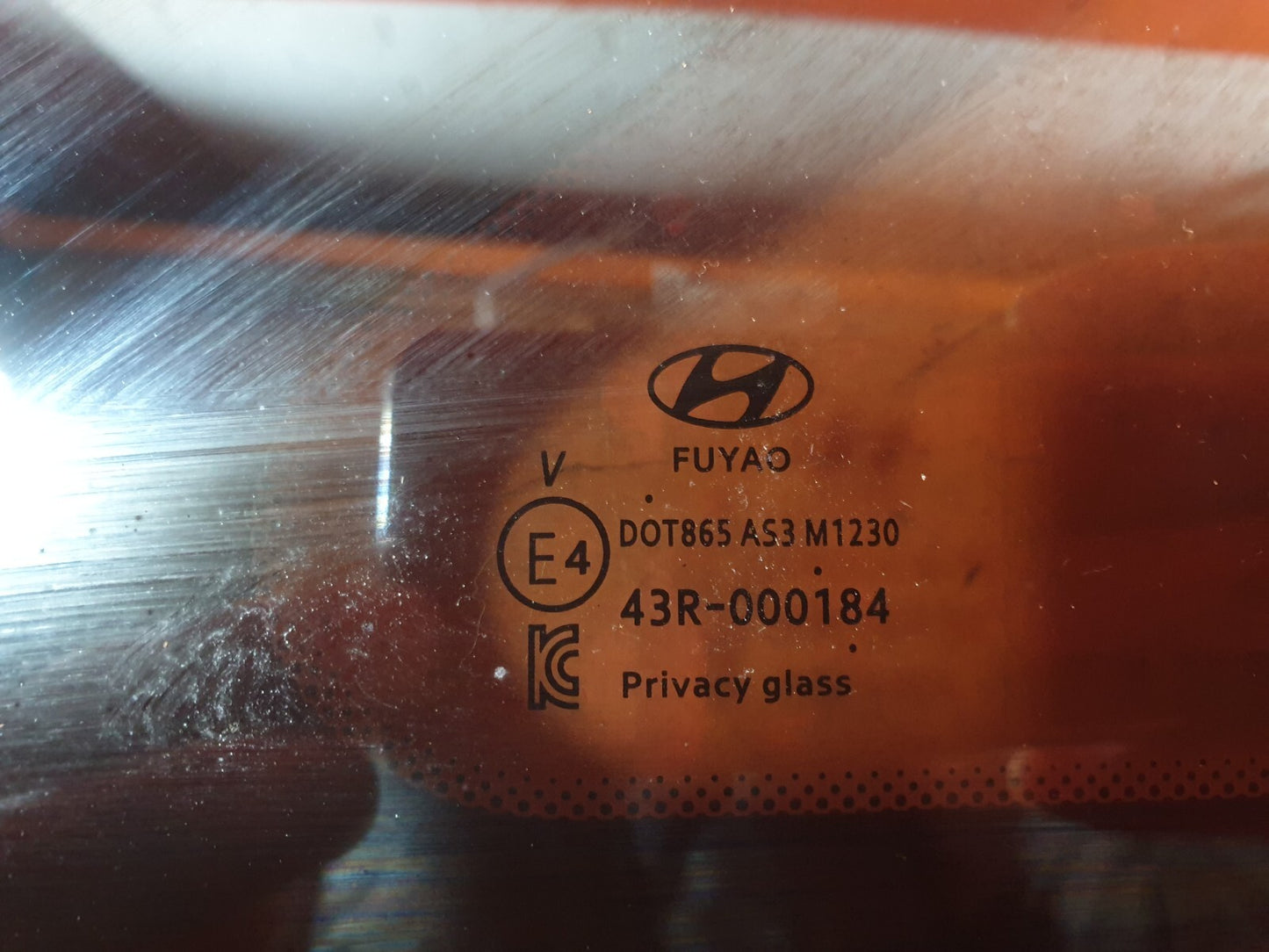 ✅HYUNDAI TUCSON MK4 1.6 PETROL 2023 REAR LEFT QUARTER WINDOW GLASS 43R-000184 - Image 8