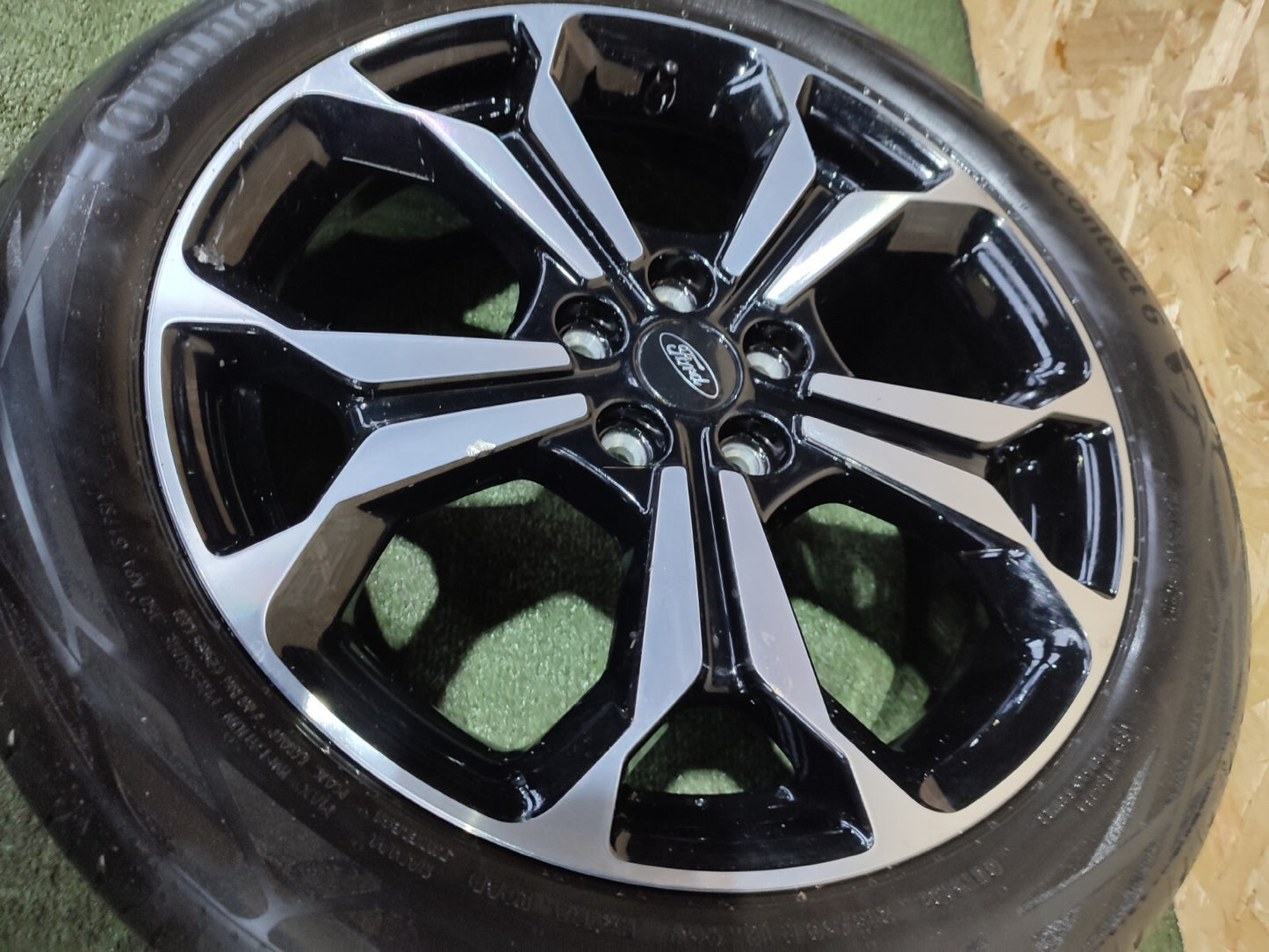 ✅FORD FOCUS ACTIVE 1.5 DIESEL 2022 ALLOY WHEEL WITH TYRE 215/50 R18 JX7J1007E1A - Image 3