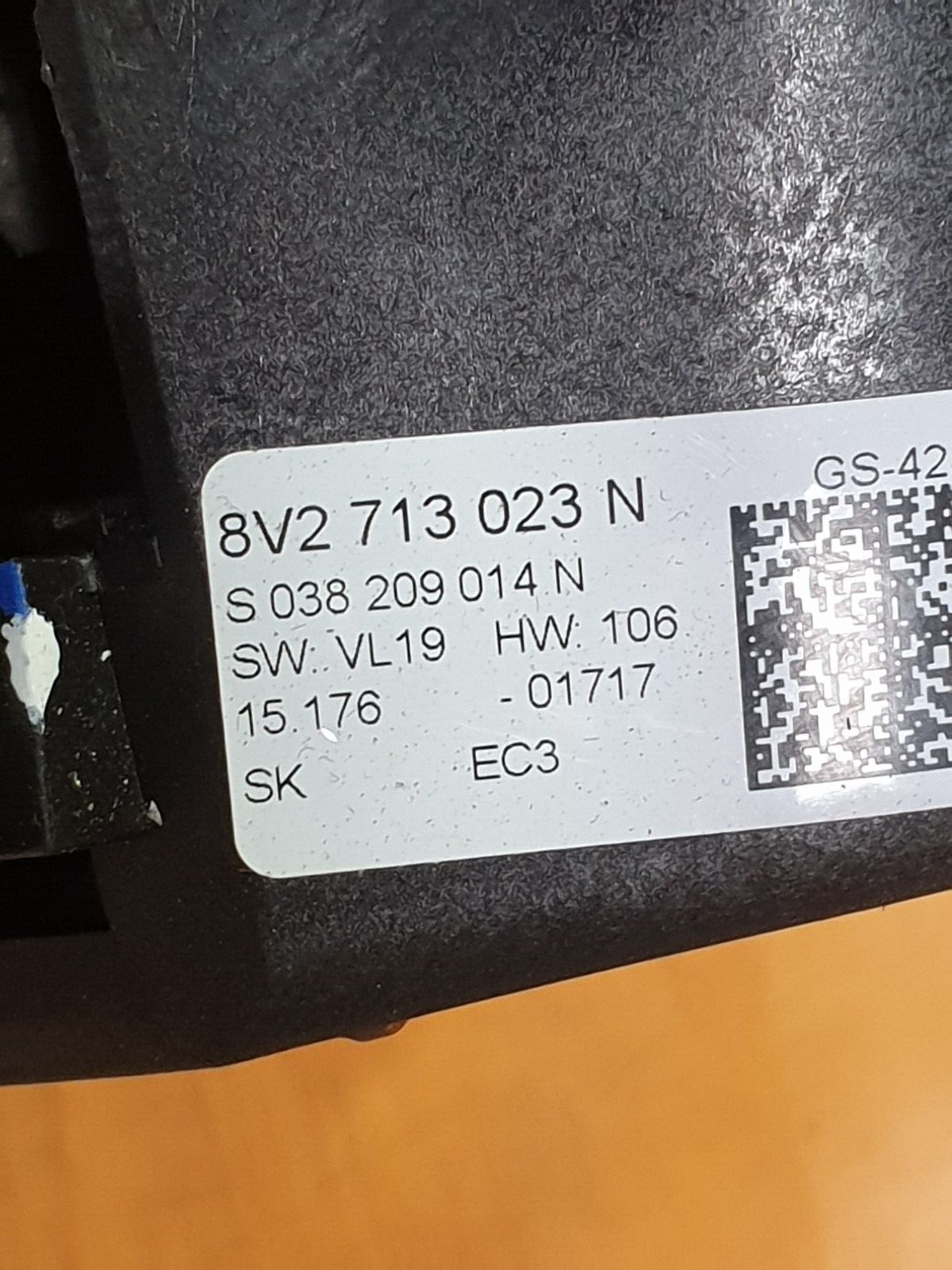 ✅2015 AUDI A3 E-TRON 1.4P GEAR SELECTOR STICK SHIFTER 8V2713023N + WARRANTY A204 - Image 12