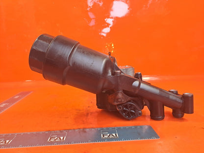 ✅2013 Mercedes E Class W212 2.1D Oil Filter Housing & Cooler A6511800665 A141 - Image 8