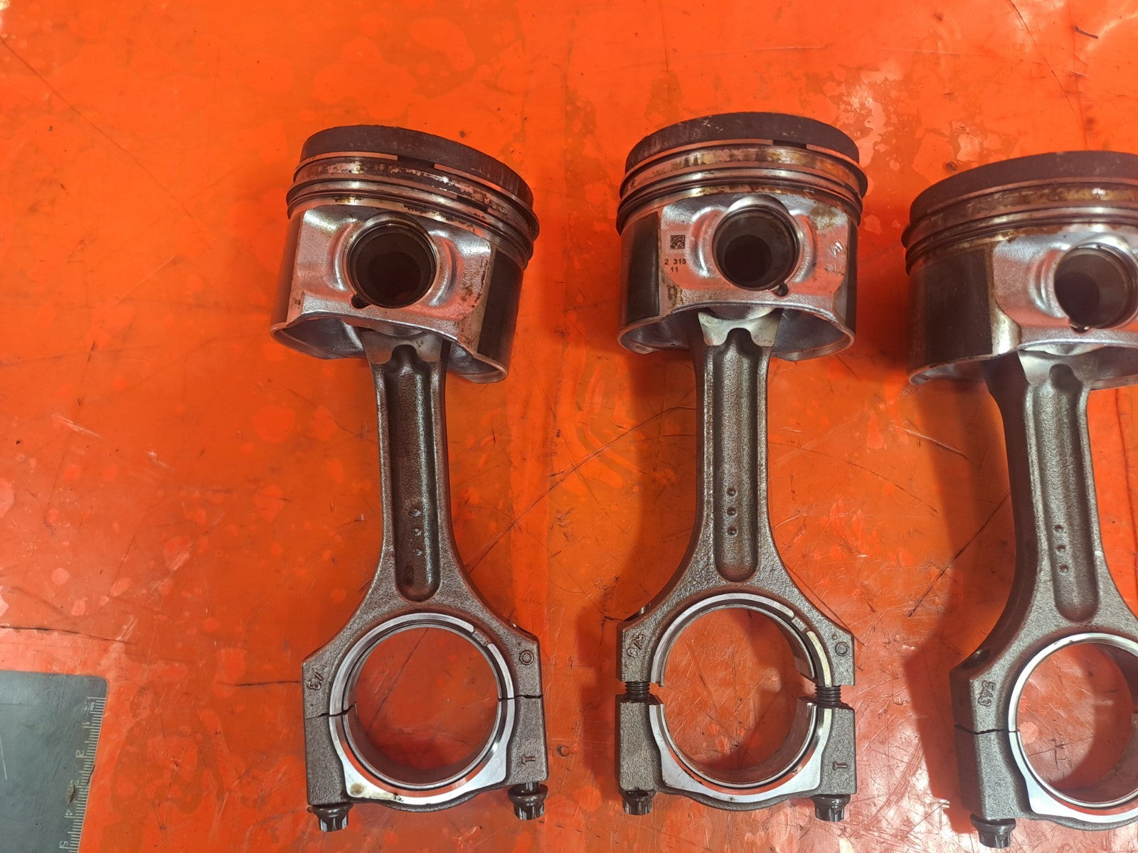 ✅BMW F20 116D URBAN 2.0 DIESEL 2012 N47D20K1 PISTON & CONROD 1x Warranty A270 - Image 2