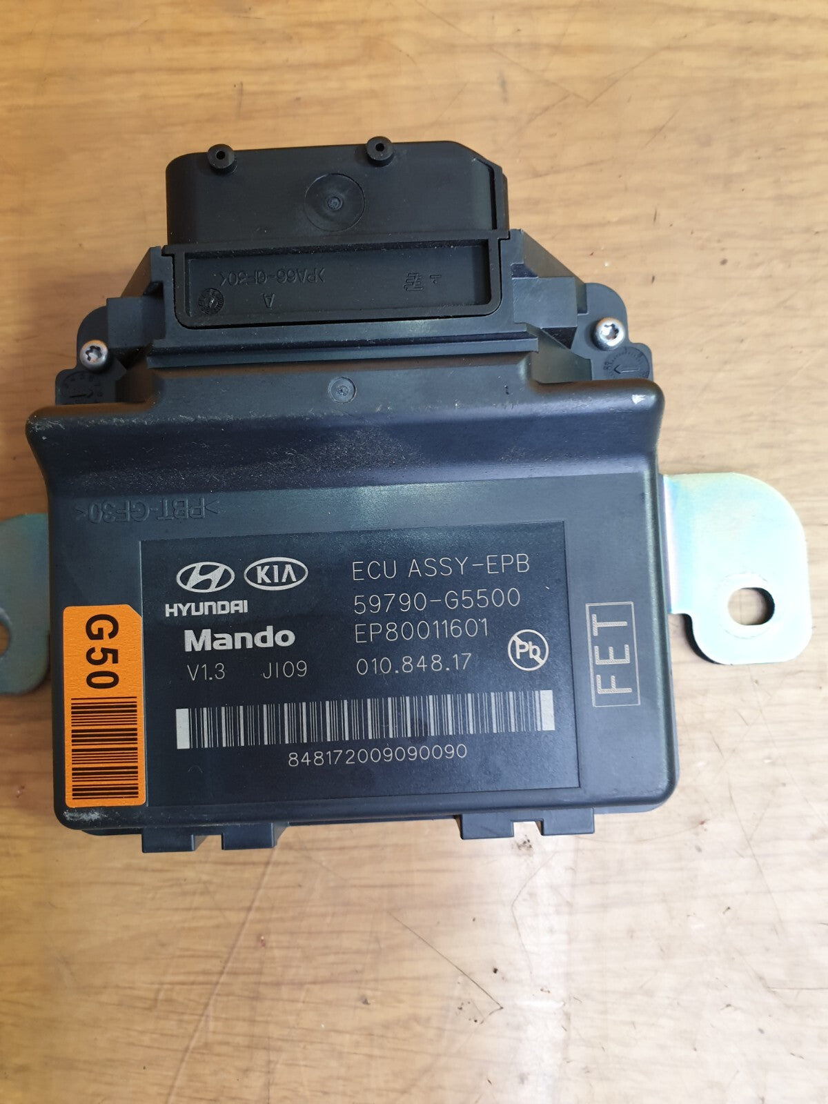 ✅2016 KIA NIRO 2 EV S-A 1.6P ELECTRONIC PARKING BRAKE CONTROL MODULE 59790-G5500 - Image 2