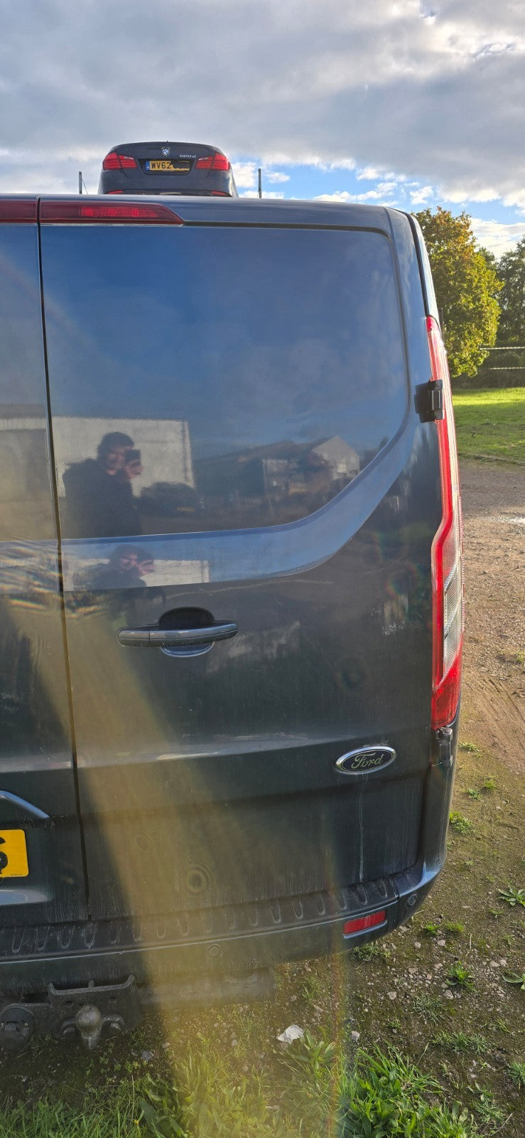 Ford Transit Custom 2.0 Diesel 2021 Rear Right Door Blue Warranty A420 - Image 4