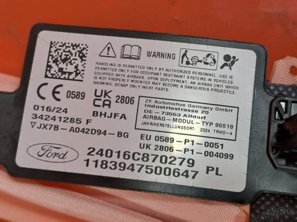 ✅FORD FOCUS ST-LINE 1.0 PETROL 2024 ROOF CURTAIN ARBAG PAIR JX7BA042D95BG A267 - Image 10