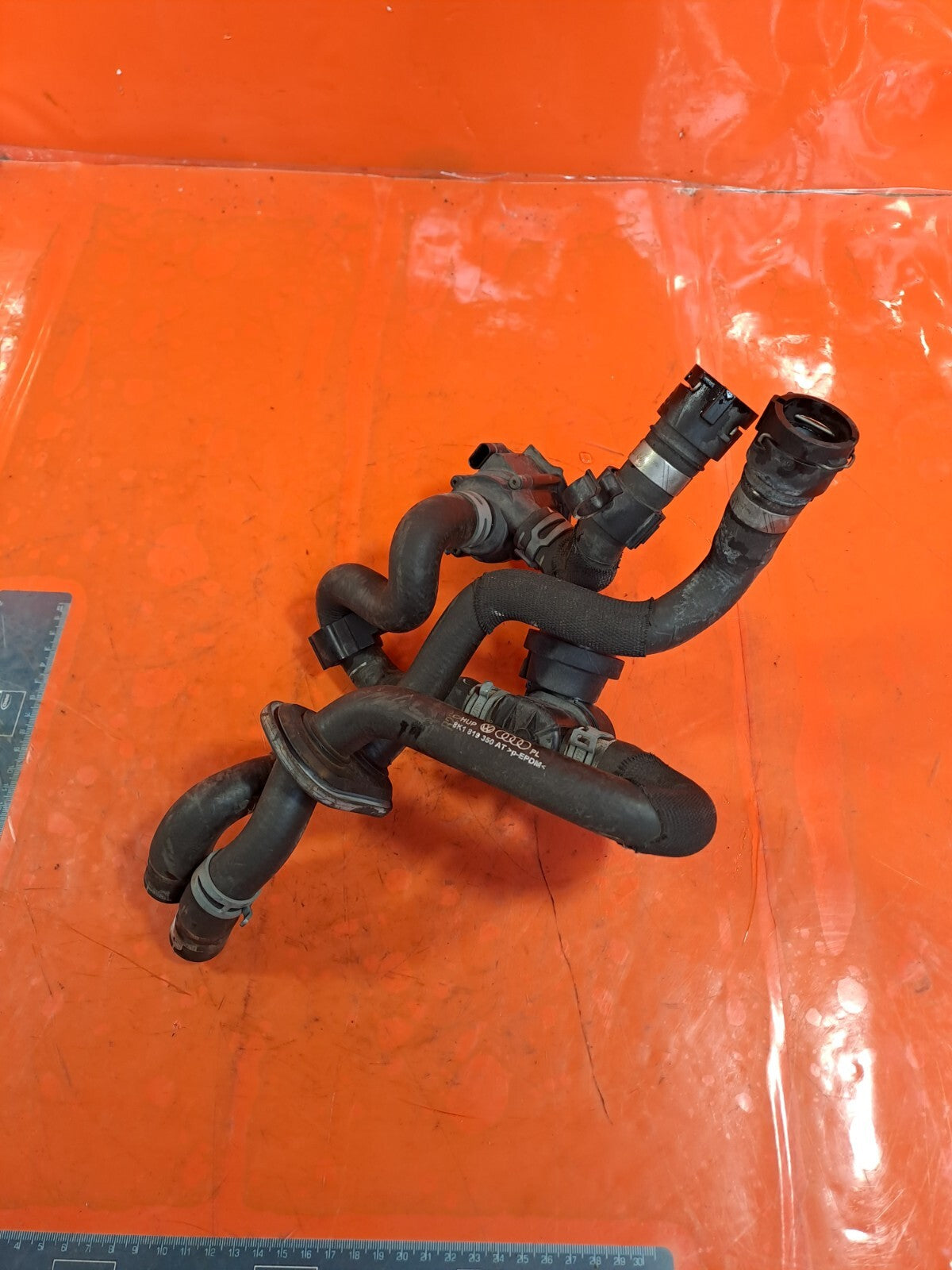 ✅2010 AUDI A5 8T S LINE 2.0TFSI WATER COOLANT PIPE HOSE 8K1819350AT + WARRANTY - Image 5