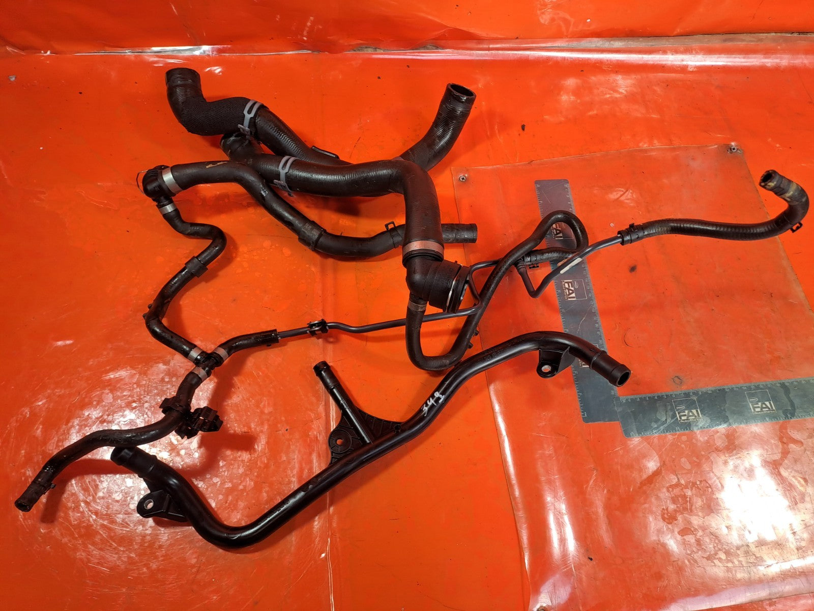 ✅2021 VW GOLF R-LINE MK8 WATER COOLANT PIPES 5Q0121049CR 05E121070 + WARRANTY - Image 9