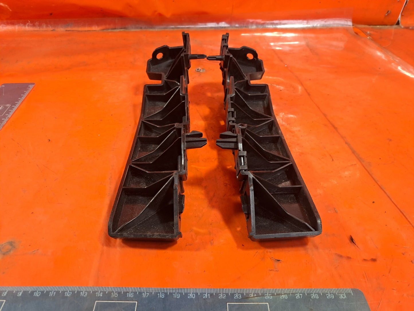 ✅2024 Ford Transit Courier Front Bumper Left & Right Bracket Pair R2X6-17D959-A - Image 5