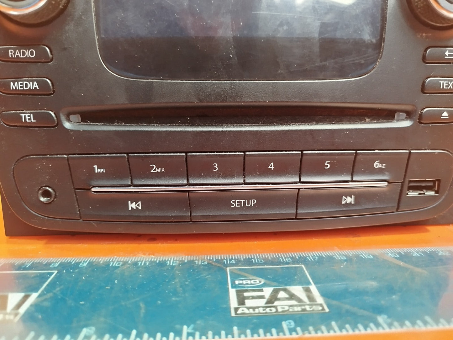 ✅2016 FIAT TALENTO 1.6D RADIO CD STEREO PLAYER HEAD UNIT 281159509R + WARRANTY - Image 4