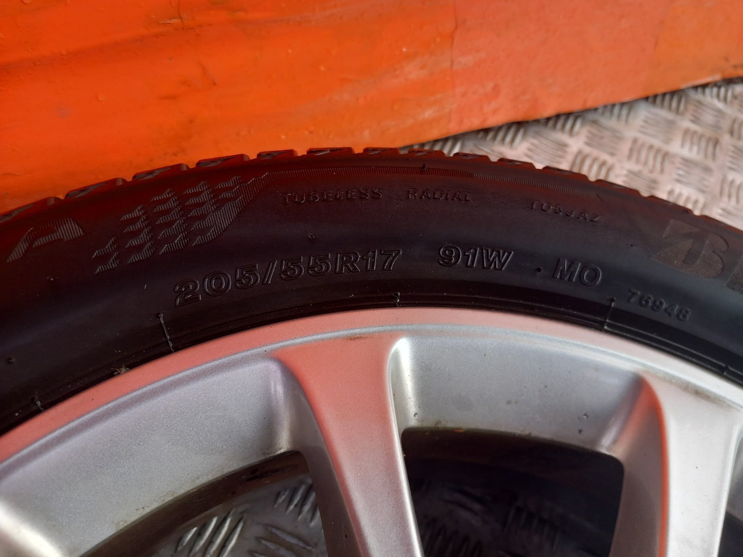Mercedes A Class W177 Sport 2018 Alloy Wheel w/ Tyre 205/55 R17 Warranty A297 - Image 7