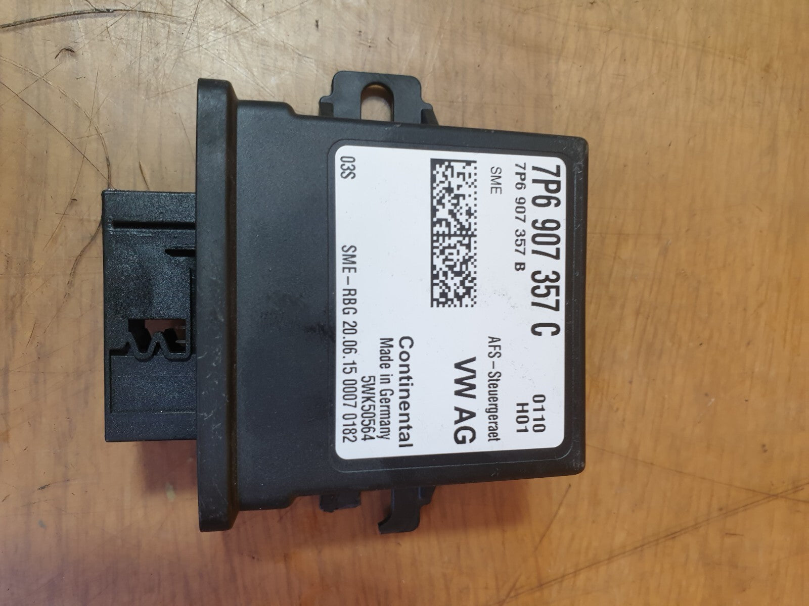 ✅2015 AUDI A3 E-TRON 1.4P HEADLIGHT CONTROL MODULE ECU 7P6907357C +WARRANTY A204 - Image 2