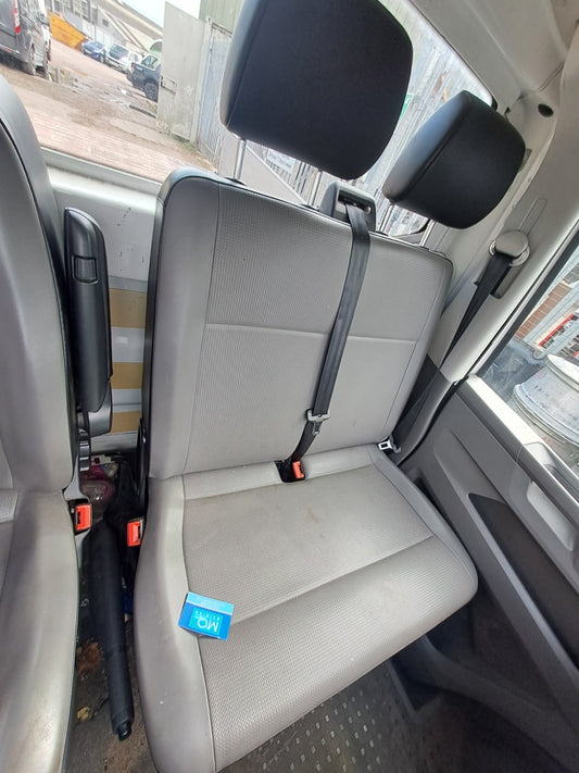 2021 VW Transporter T30 Front Left Passenger Double Seat Warranty A412 - Image 1