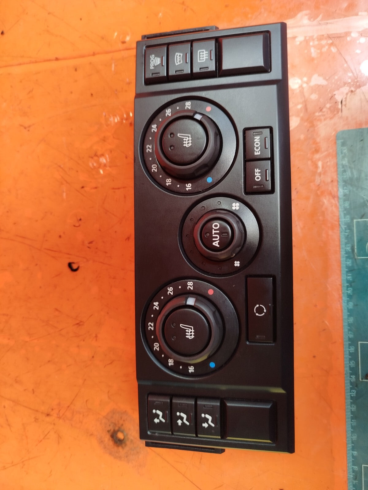 ✅2007 LAND ROVER RANGE ROVER L320 HEATER CLIMATE CONTROL PANEL JFC501110 A284 - Image 5