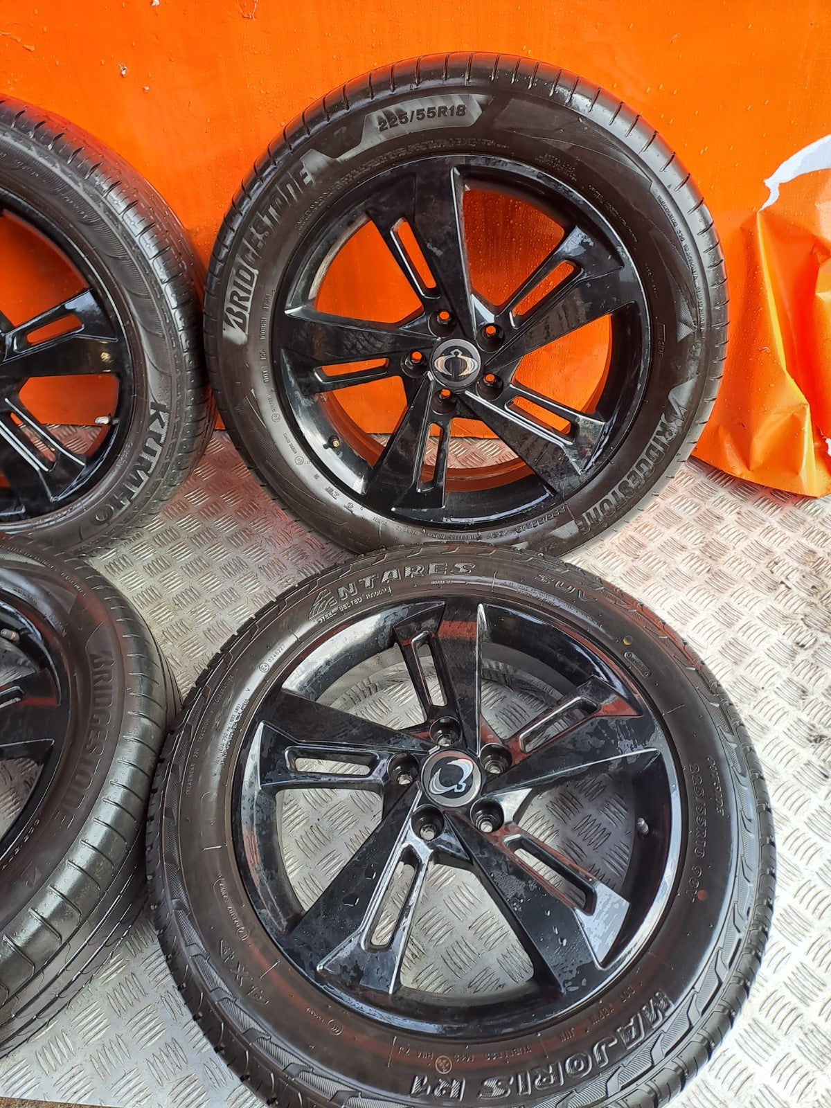 ✅2018 SSANGYONG KORANDO LE ALLOY WHEEL WITH TYRE SET 225/55 R18 + WARRANTY A288 - Image 6