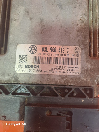 ✅Volkswagen Crafter CR35 2015 2.0 Diesel Engine Control Unit Warranty 03L906012C - Image 2