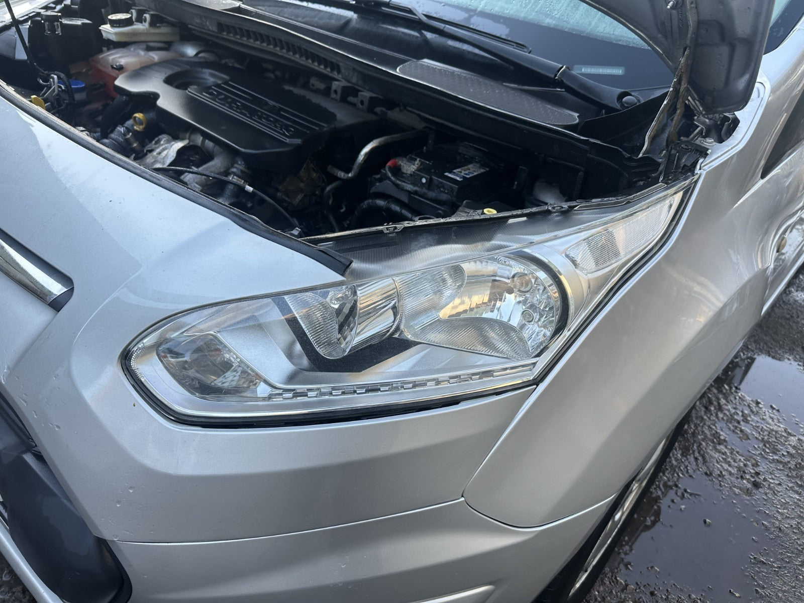 ✅2017 FORD TRANSIT CONNECT FRONT LEFT HEADLIGHT FT11-13W030-BA + WARRANTY A369 - Image 1