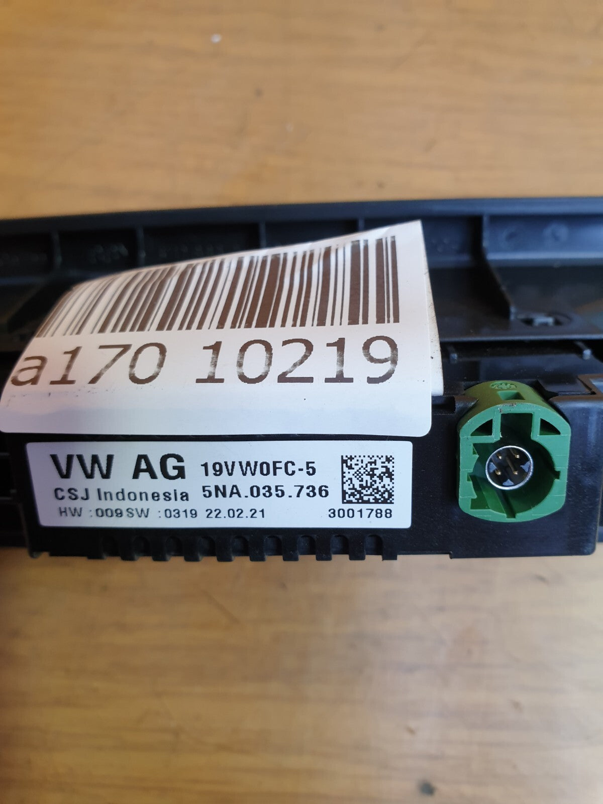 ✅2021 VW GOLF MK8 1.5TSI TWIN USB SOCKET PORT OUTLET 5NA035736 + WARRANTY A170 - Image 12