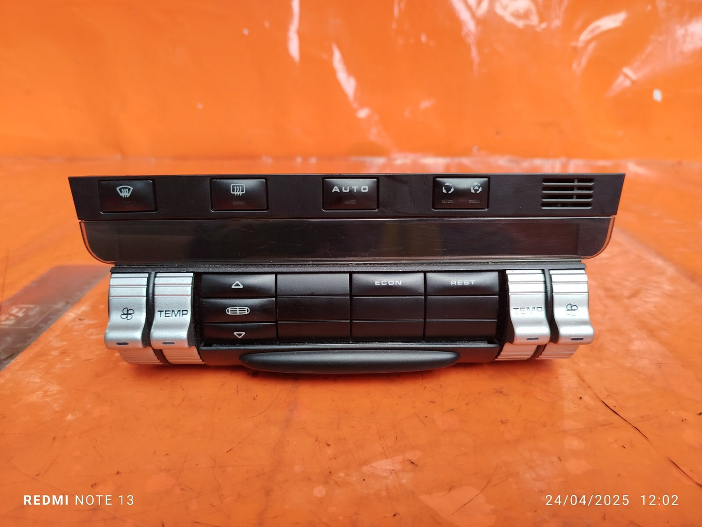 ✅2010 PORSCHE CAYENNE 9PA AC CLIMATE HEATER CONTROL SWITCH PANEL 7L5907040CH - Image 1