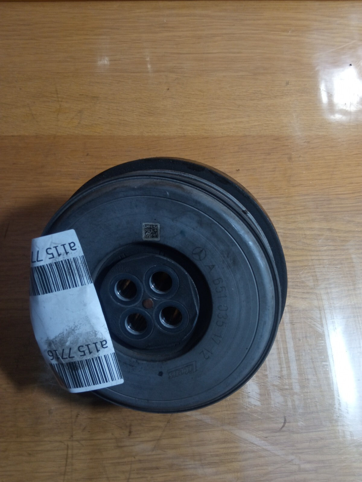 ✅MERCEDES W212 E300 2.1 DIESEL 2014 CRANKSHAFT PULLEY A6510351712 Warranty A115 - Image 11