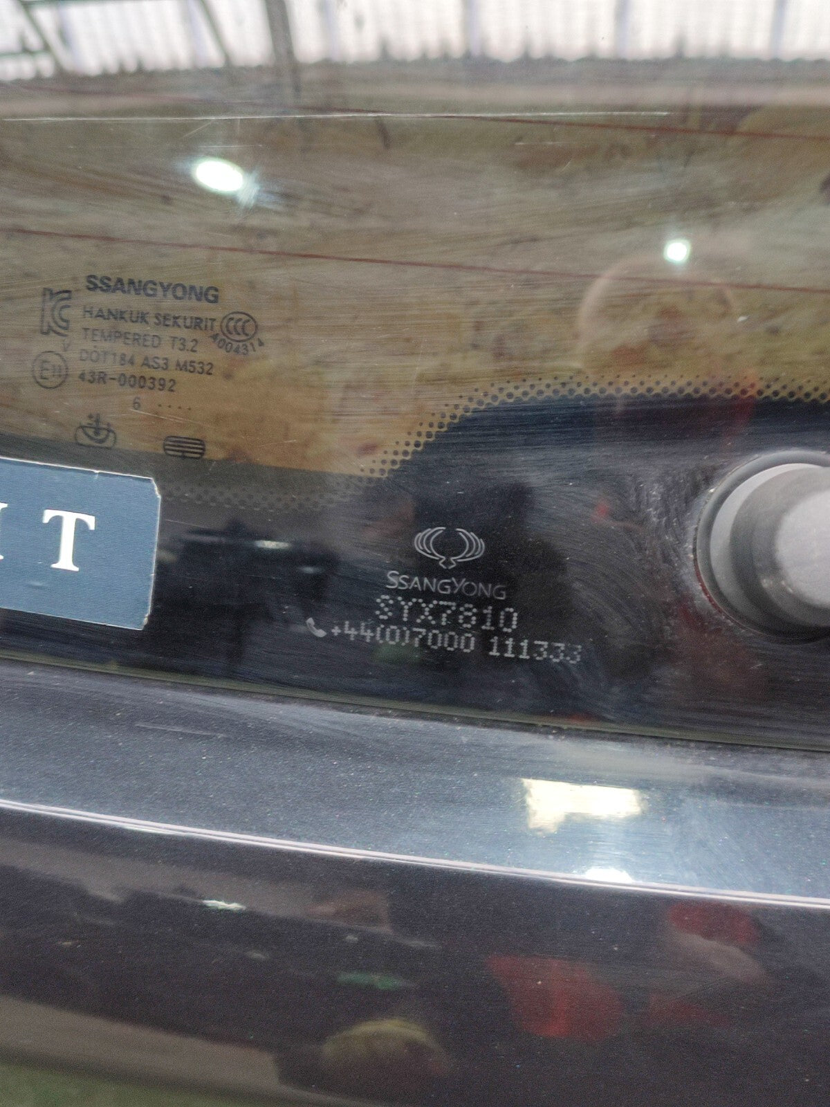 ✅SSANGYONG TIVOLI 1.6 DIESEL 2018 TAILGATE BLACK WHITE SPOILER Warranty A092 - Image 6