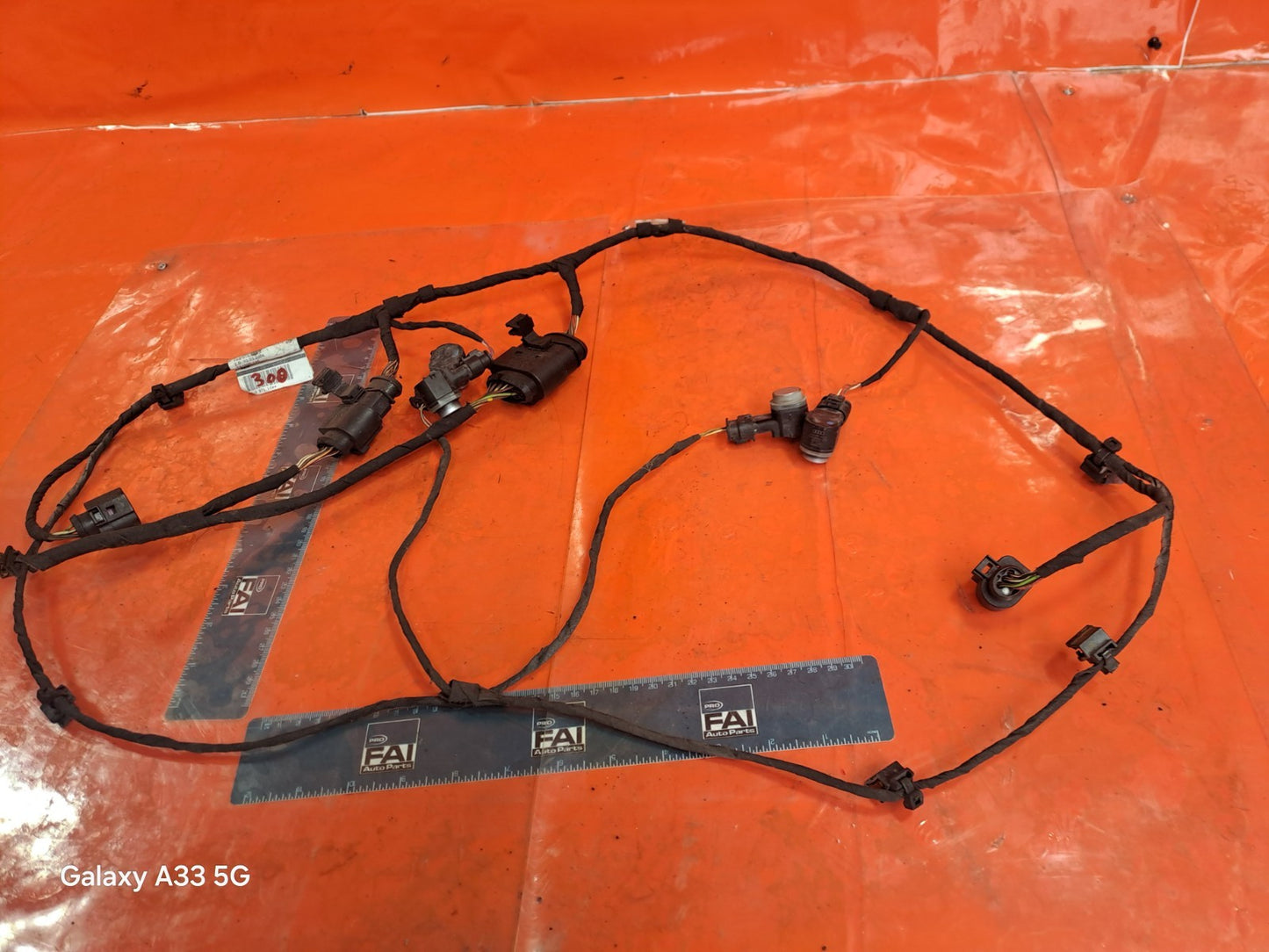 ✅2009 AUDI Q7 4L REAR BUMPER PARKING SENSOR WIRING LOOM 4L0971104 +WARRANTY A300 - Image 11