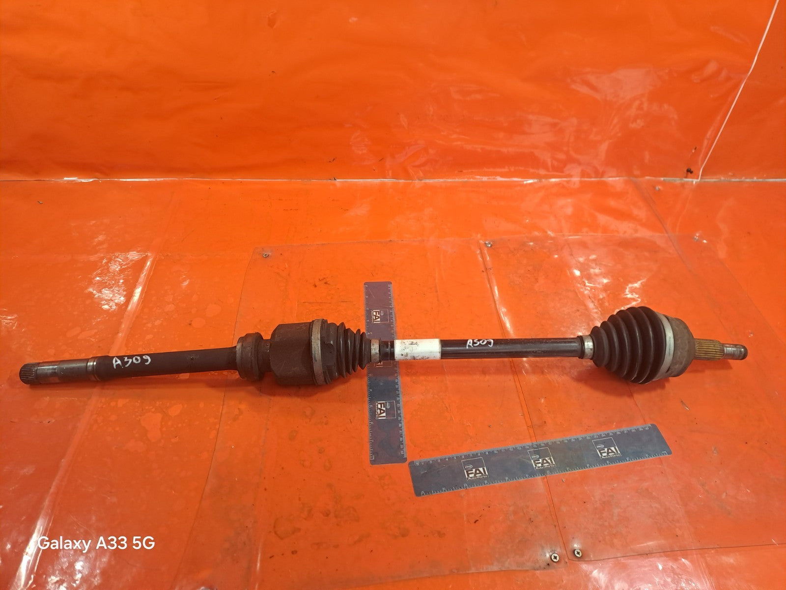 ✅2019 PEUGEOT 308 MK2 DRIVESHAFT FRONT RIGHT 9809527980 + WARRANTY A309 - Image 2