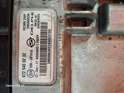 ✅2018 SSANGYONG KORANDO LE ECU KIT SET 6725400232 + WARRANTY A288 - Image 7