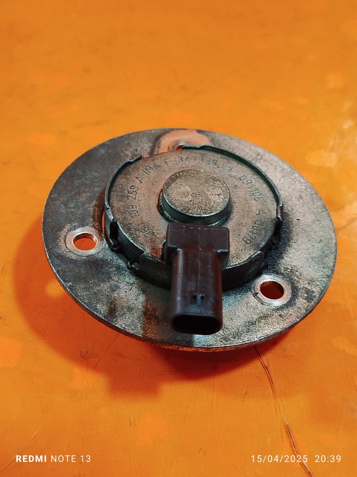 ✅AUDI A5 S LINE 2.0 PETROL 2010 CAMSHAFT ADJUSTER SENSOR 06J109259A Warranty - Image 3