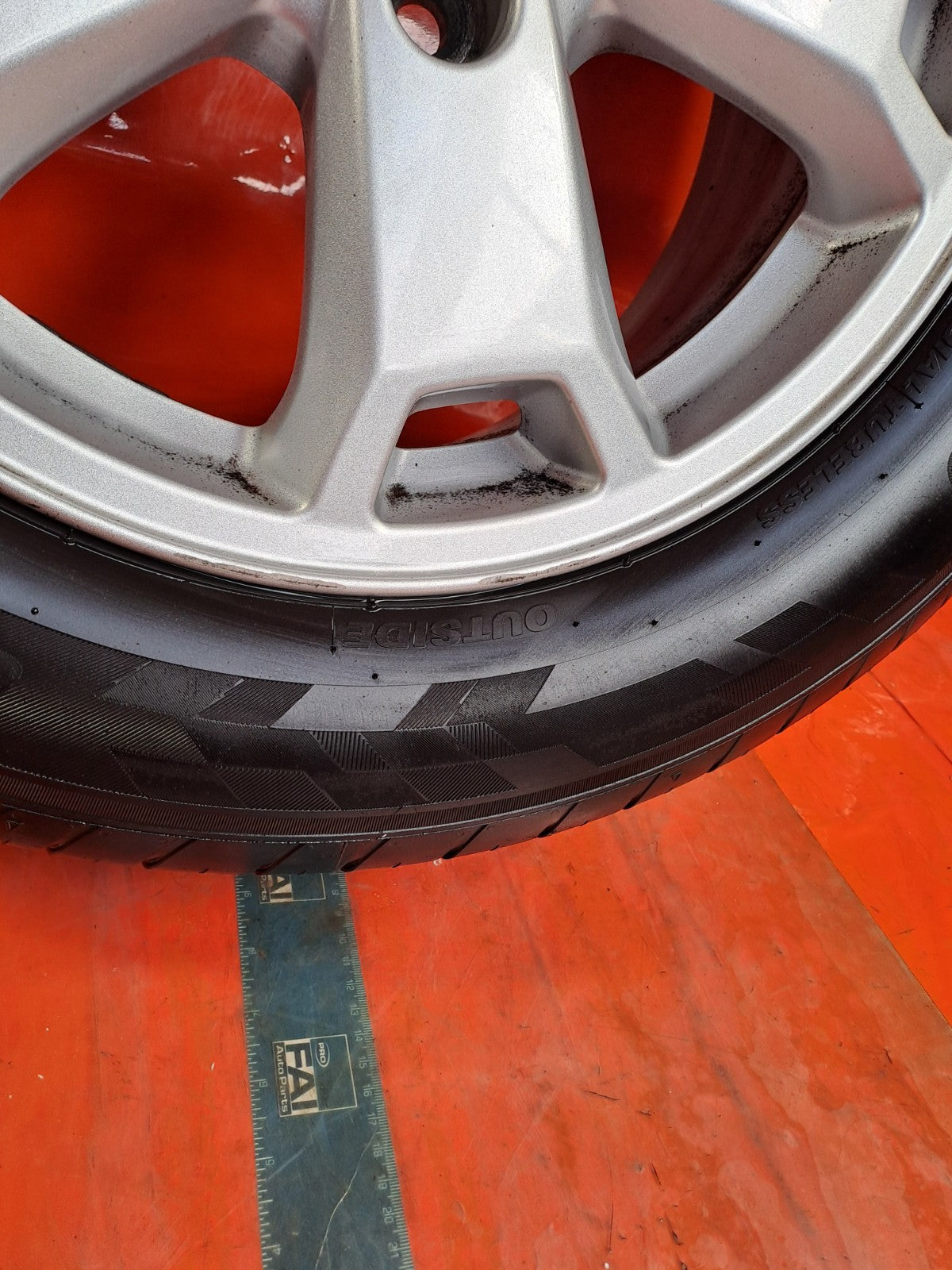 ✅2015 FORD TRANSIT CONNECT V408 ALLOY WHEEL WITH TYRE 205/60 R16 DT11-AC A355 - Image 11