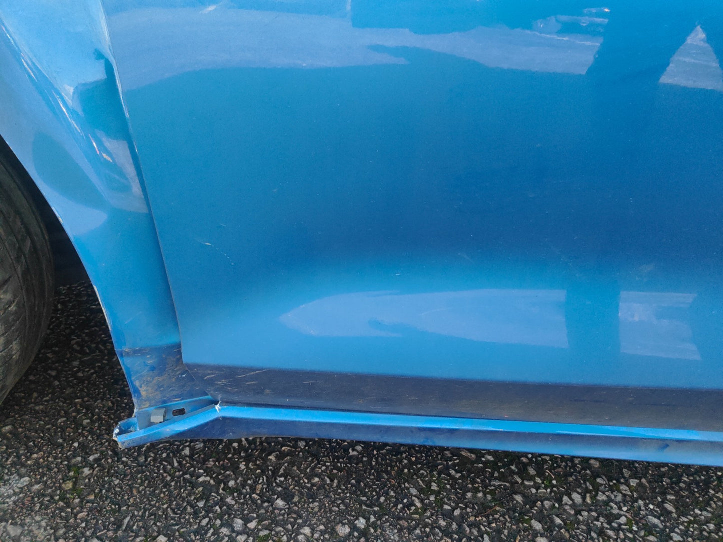 ✅2019 FORD FOCUS MK4 ST-LINE FRONT LEFT BARE DOOR W/O MIRROR BLUE + WARRANTY - Image 5