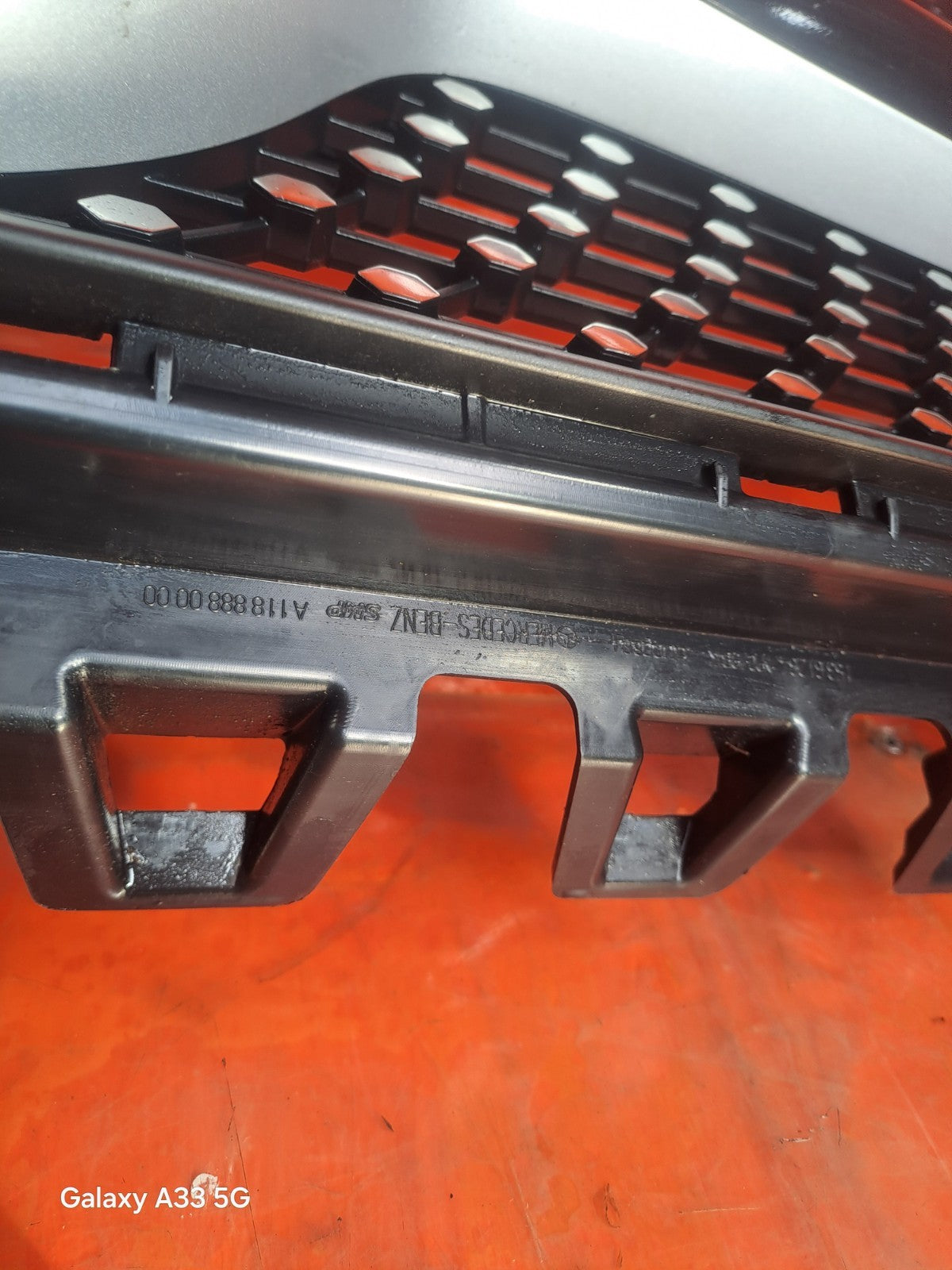 ✅MERCEDES CLA 180 AMG LINE 1.3 PETROL 2021 FRONT BUMPER GRILL A1188850001 A358 - Image 6