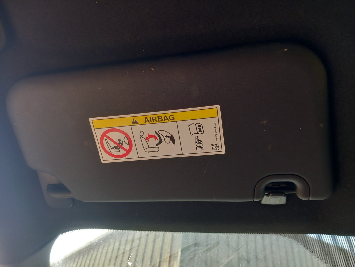 2017 Ford Ranger Wildtrak Sun Visor Pair Left Right EU5A-00014-CA Warranty A401 - Image 1
