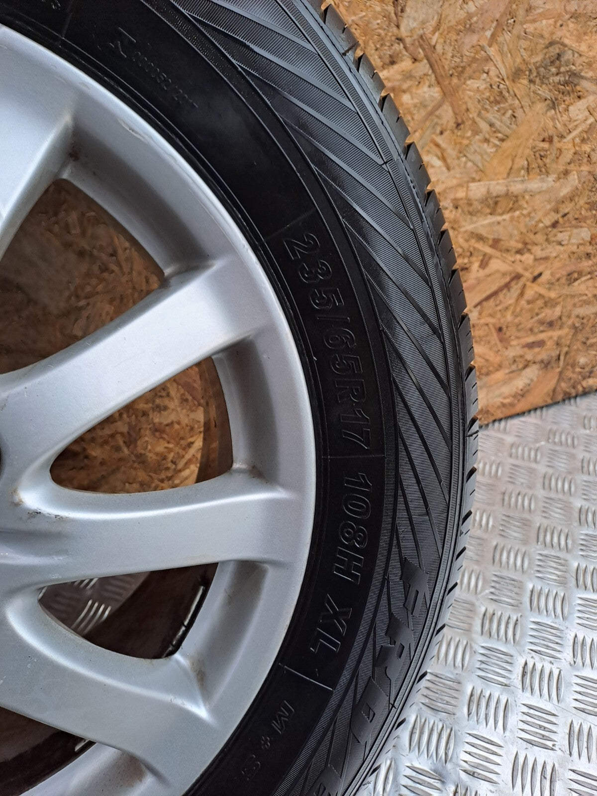 ✅2010 PORSCHE CAYENNE 9PA ALLOY WHEEL WITH TYRE 235/65 R17 + WARRANTY A268 - Image 5