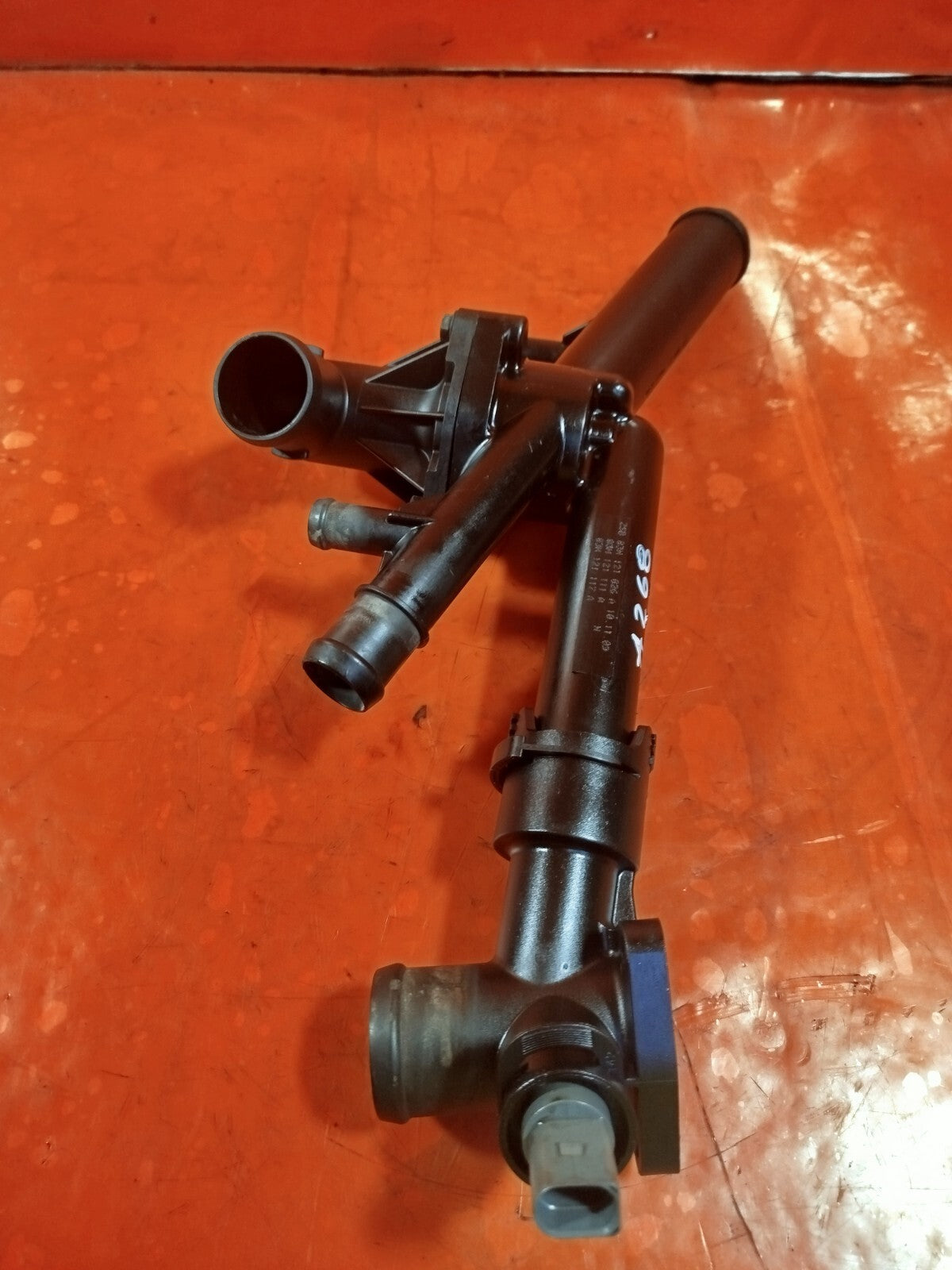 ✅Porsche Cayenne V6 2010 3.6 Petrol COOLANT THERMOSTAT PIPE HOSE 03H121026A A268 - Image 6