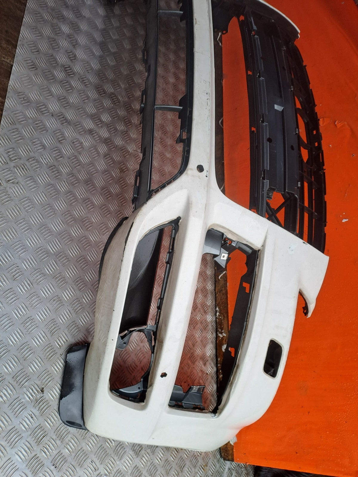 ✅2007 Audi Q7 4L S LINE 3.0D Front Bumper White Z7S + WARRANTY A295 - Image 10