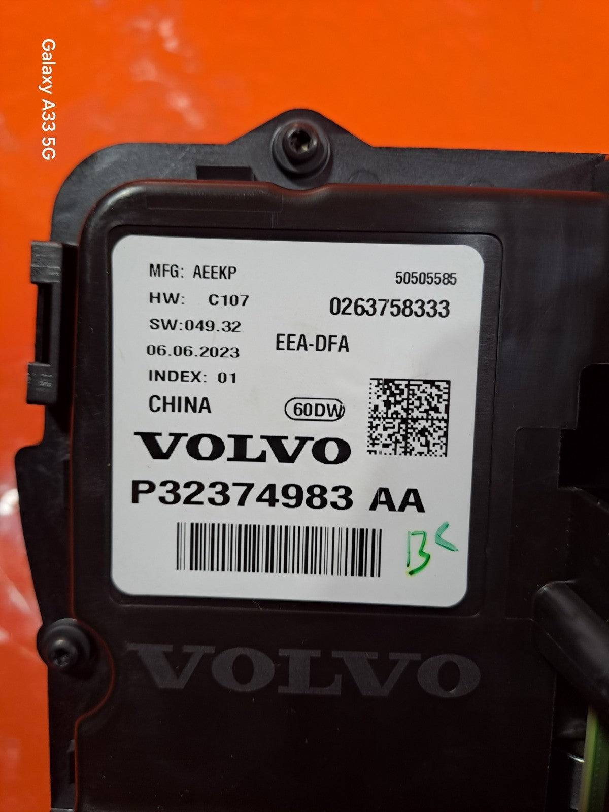 ✅POLESTAR 2 LONG RANGE 2023 SPEEDOMETER INSTRUMENT CLUSTER P32374983AA A312 - Image 10