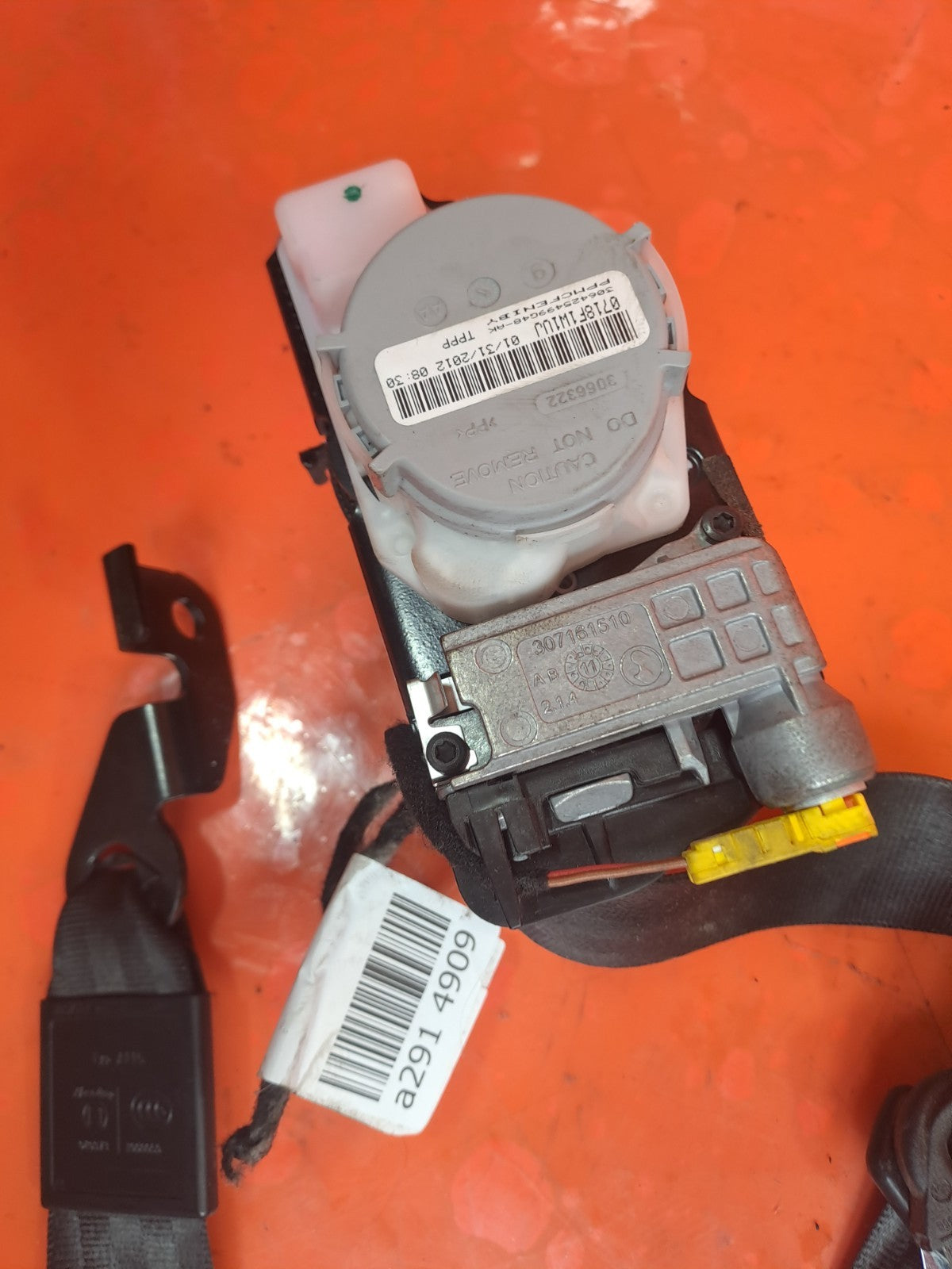 ✅Audi Q5 S Line 2012 2.0 Diesel FRONT RIGHT SEAT BELT 307161510 Warranty A291 - Image 6