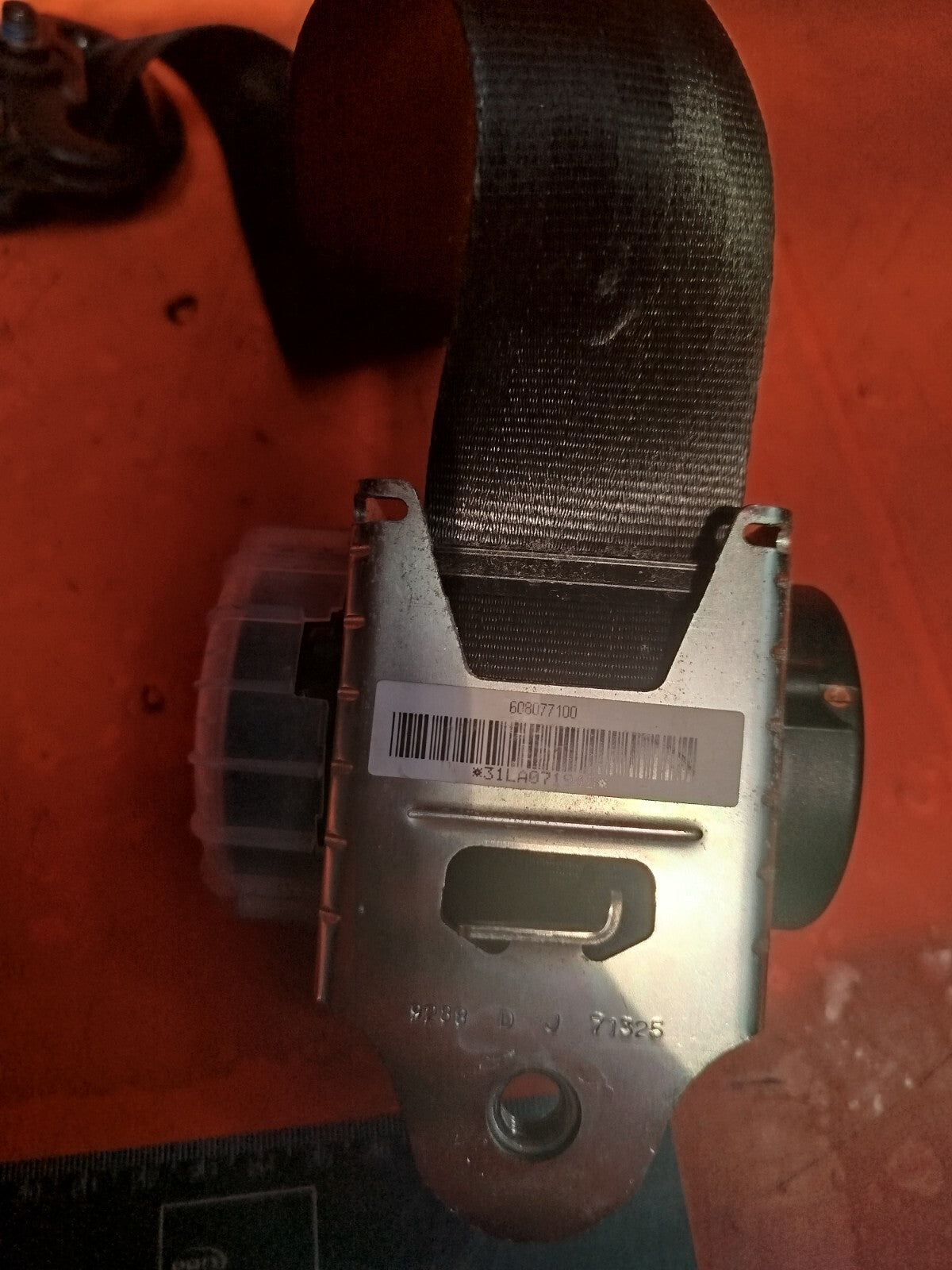 ✅LAND ROVER RANGE ROVER L320 2.7 DIESEL 2007 FRONT LEFT SEAT BELT EVB500970PMA - Image 7