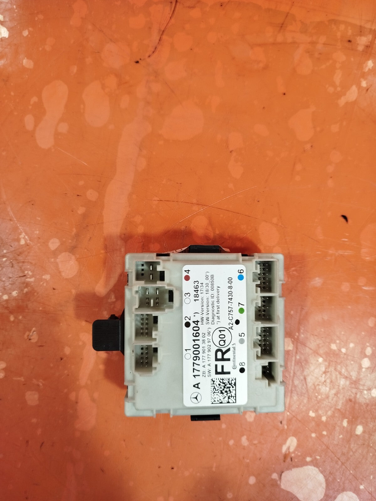 ✅2019 MERCEDES A CLASS W177 DOOR CONTROL UNIT MODULE ECU FRONT RIGHT A1779001604 - Image 3