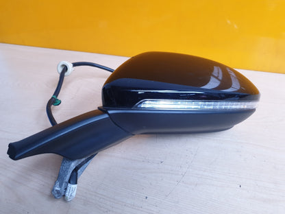 VW GOLF MK7 2015 FRONT LEFT MIRROR PASSENGER SIDE X00 - Image 1