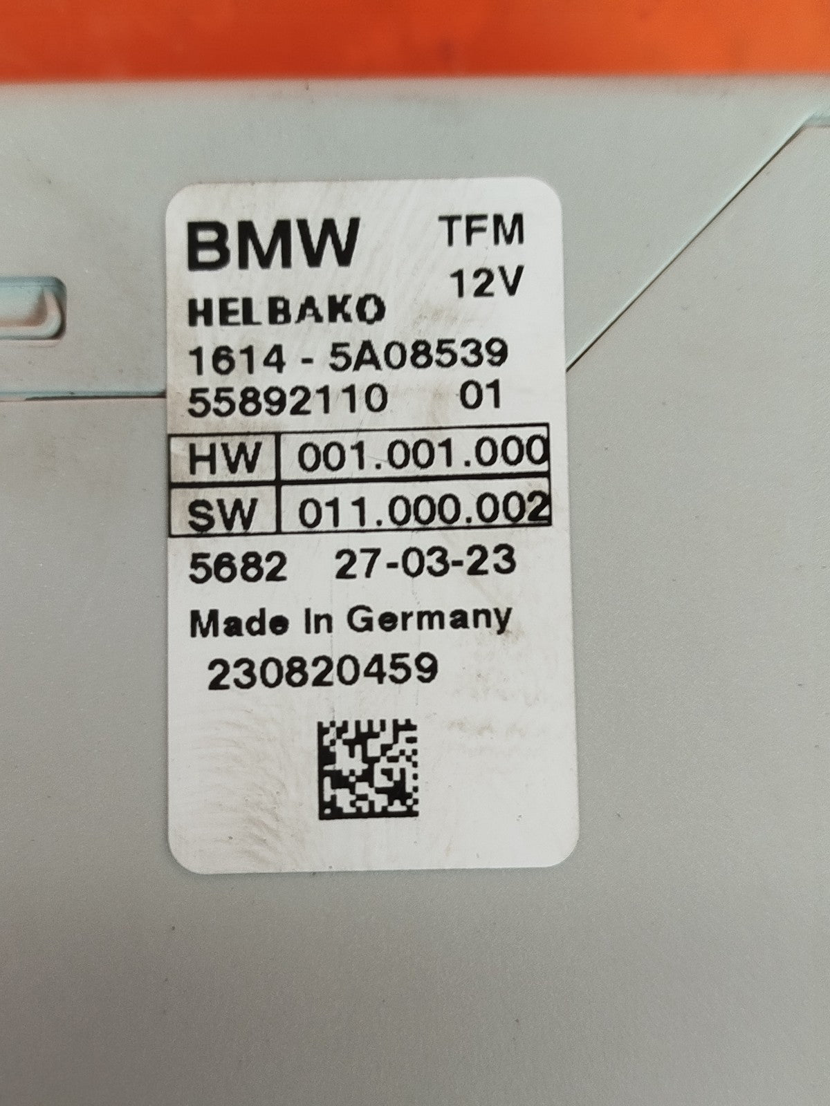 ✅2023 BMW 3 SERIES G20 FUEL PUMP CONTROL MODULE 5A08539 + WARRANTY A340 - Image 7
