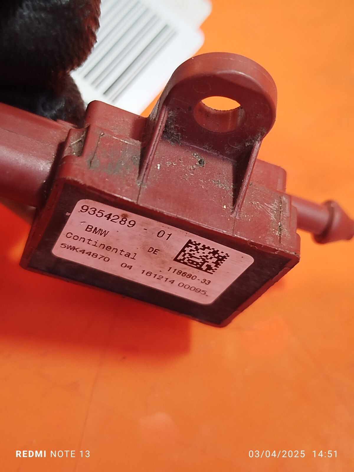 ✅BMW F45 216D 1.5 DIESEL 2017 ARBAG CRASH IMPACT SENSOR 9354289 Warranty A231 - Image 9
