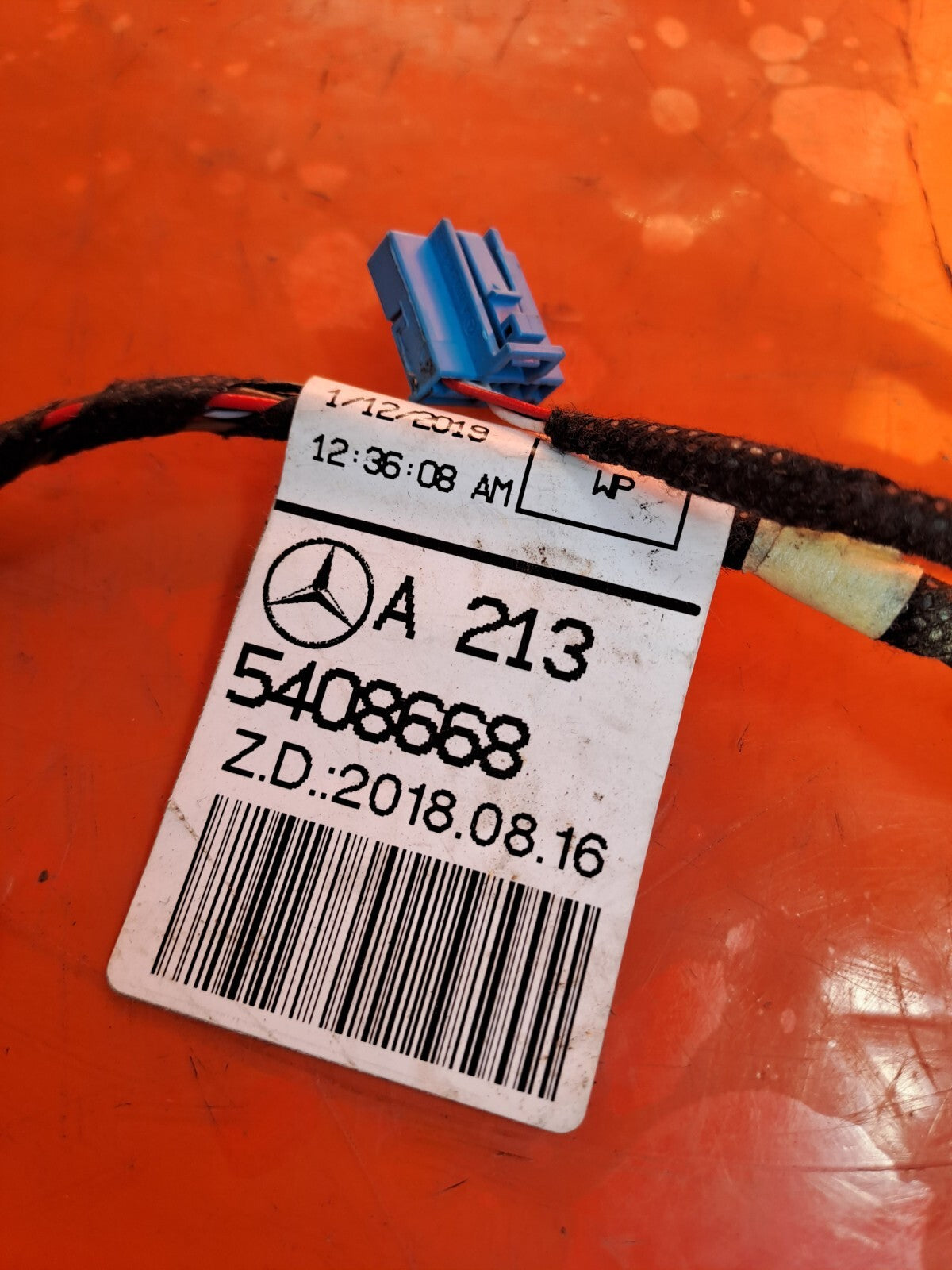 ✅MERCEDES E CLASS TOUCH PANEL CONTROLLER WIRING HARNESS A2135408668 Warranty xAA - Image 3